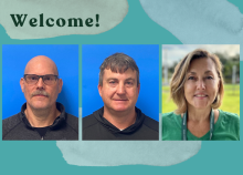 Welcome New Staff: Auxiliary and Facilities