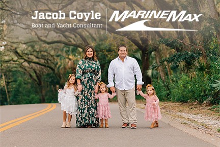 Contributing Chargers: Meghan and Jacob Coyle of Marine Max