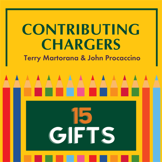 Contributing Chargers: Terry Martorana and John Procaccino