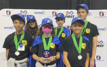 The R2D2s at First LEGO League State Championship