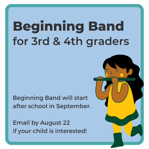 Lower School Beginning Band is Back!