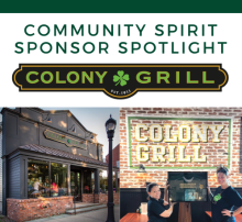 Community Spirit Sponsor Spotlight: Colony Grill