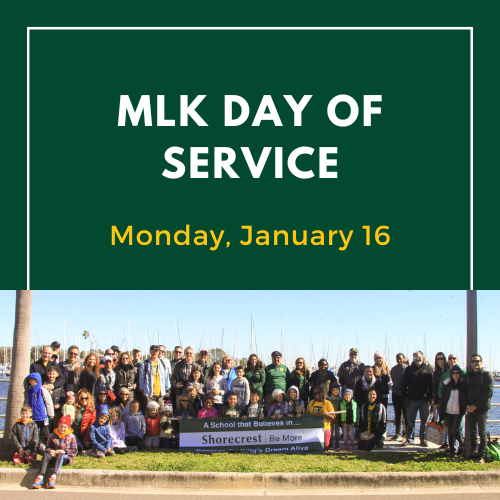 MLK Day of Service, Jan. 16, 2023