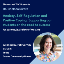 Anxiety, Self-Regulation and Positive Coping: Feb. 22