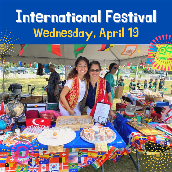 International Festival - Wednesday!