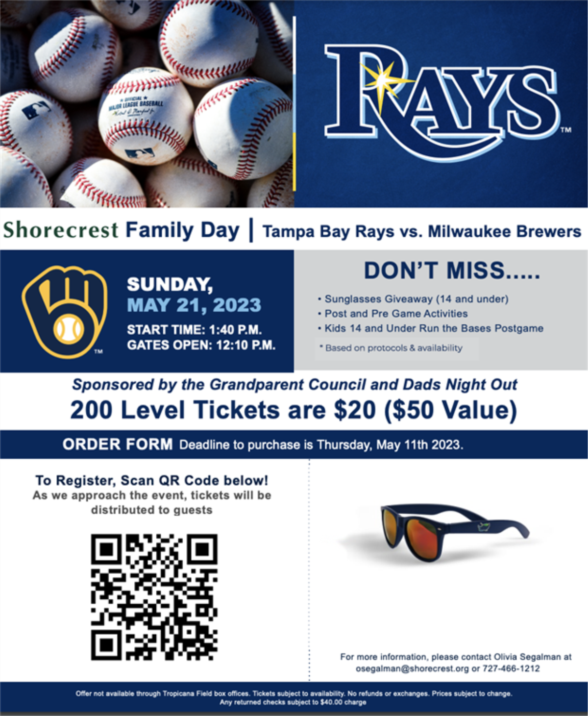 Tampa Bay Rays release their 2021 promotional schedule