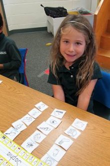 Sorting Words in Kindergarten