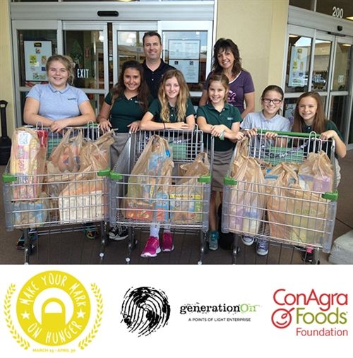 Middle School Leadership Council Fights Hunger