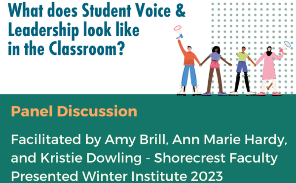 What does student voice & leadership look like in the classroom?