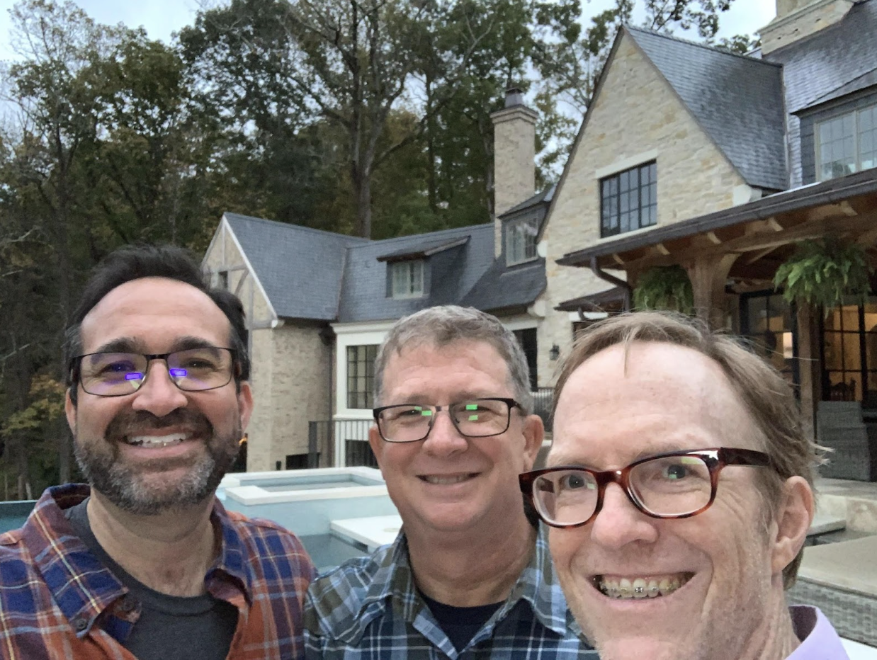 Howie Slomka, Greg Fears, and Justin Latus, all class of ‘86