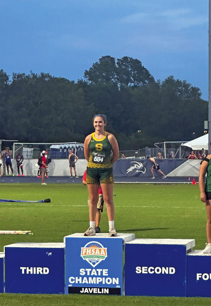 Sonoma third state champ medal